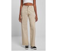 Urban Classics Ladies High Waist Straight Cargo Pants Softseagrass Taglia: 29 | Pantaloni cargo Outlet | Donna |