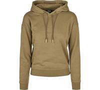 URBAN CLASSICS Felpa con Cappuccio Donna Invernale, Pullover Caldo Manica Lunga, Maglione Pesante per Ragazza, Colore tiniolive, Taglia XS