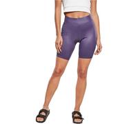 Sottopantaloncini da ciclismo in pelle sintetica donna Urban Classics Violet L