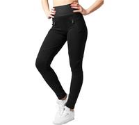 Urban Classics - Leggings Interlock High Waist, Calzamaglia sportiva Donna, Nero (Schwarz), Small (Taglia Produttore: Small)