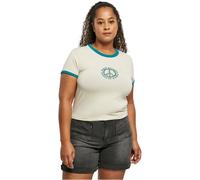 Urban Classics Ladies Jersey Stretch Ritagliato Té Maglia Top T Shirt Slim Fit