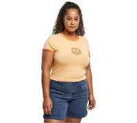 Urban Classics Ladies Jersey Stretch Ritagliato Té Maglia Top T Shirt Slim Fit