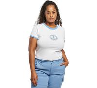 Urban Classics Ladies Jersey Stretch Ritagliato Té Maglia Top T Shirt Slim Fit