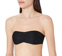 Urban Classics Ladies Laces Bandeau, Canottiera, Donna, Nero (Black 00007), S
