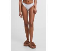 Urban Classics Ladies Ladies Basic Cotton Tanga Lace 5-Pack TB7667C L Bianco