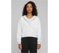 Urban Classics Ladies Ladies Cozy Short Zip Hoody TB6864 3XL Bianco