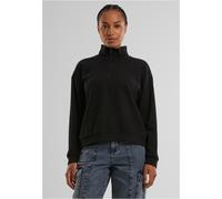Urban Classics Light Terry Half Zip Sweater Nero XS Donna