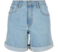 Urban Classics Ladies Ladies Organic Stretch Denim 5 Pocket Clearblue Bleached 26 Blu