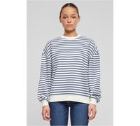 Urban Classics Oversized Striped Sweatshirt Blu 2XL Donna