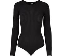 Urban Classics Ladies Ladies Rib Knit Longsleeve Body 3XL Nero