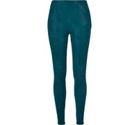 Urban Classics Ladies Lavato Ecopelle Pantaloni Leggings Verwaschenen Sintetico