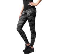 Urban Classics Leggings da donna Skinny Multicolore (Dark Camo) L