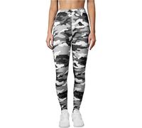 Urban Classics Leggings Donna Multicolore (Snow Camo 787) XL