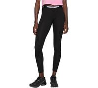 Urban Classics Ladies Logo Leggings Donna Leggings Nero S 95% Cotone, 5% elasthane