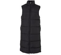 Urban Classics Ladies Long Puffer Vest Black Taglia: S | Gilet Outlet | Donna | Nero