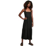 Urban Classics Ladies Long Valance Summer Dress Donna Abito Lungo Nero 3XL 100% Cotone