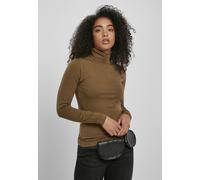 Urban Classics Ladies Basic Turtleneck Longsleeve Donna Felpa Nero XL 95% Cotone, 5% elasthane Regular