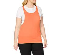 Urban Classics Ladies Loose Burnout Tanktop, Canottiera Donna, Arancione (Neon Orange), XS