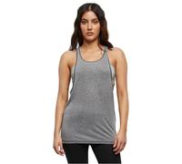 Urban Classics Ladies Loose Burnout Tanktop, Canottiera Donna, Grigio (Dark Grey), XS