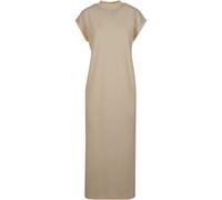 Urban Classics Ladies Lungo Lunga Spalla Vestito Donna Abito Camicia Cotone