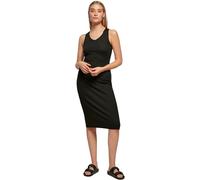 Urban Classics Ladies Midi Sleeveless Rib Dress Vestito, Nero, XS Donna