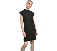 Urban Classics Ladies Naps Terry Extended Shoulder Dress Vestito, Nero (Black 00007), Medium Donna