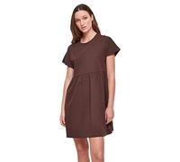 Urban Classics TB5040-Ladies Organic Empire Valance Tee Dress, Vestito Donna, Brown, 3XL