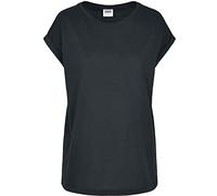 Urban Classics Maglietta Donna T-shirt Biologica Spalle Estese Nero S