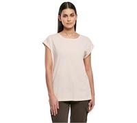 Urban Classics Ladies Organic Extended Shoulder Tee, Maglietta Donna, Rosa (Pink), S