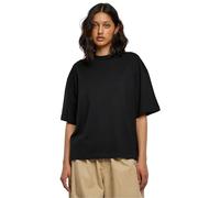 Urban Classics Ladies Organic Heavy Slit Tee T-Shirt, Black, XS Donna