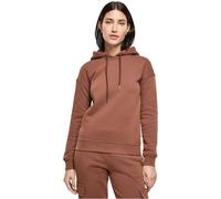 Urban Classics Ladies Organic Hoody, Felpa con Cappuccio, Donna, Marrone (Corteccia), XS