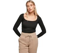 Body donna a maniche lunghe Urban Classics Organic Noir S