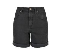 Urban Classics Ladies Organic Stretch Denim 5 Pocket Shorts Black Washed Taglia: 27 | Pantaloncini Outlet | Donna | Blu