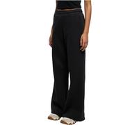 Urban Classics Ladies Organic Ultra Wide Sweat Pants Pantaloni, Black, M Donna