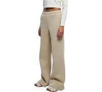 Urban Classics Ladies Organic Ultra Wide Sweat Pants Pantaloni, Wetsand, XS Donna