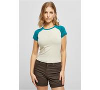 Urban Classics Ladies Organico Elasticizzato Breve Retro Baseball Té Ladies Neu