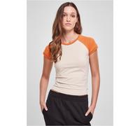 Urban Classics Ladies Organico Elasticizzato Breve Retro Baseball Té Ladies Neu