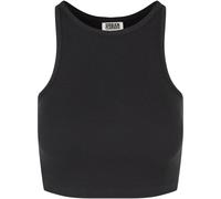 Urban Classics Ladies Organico Ritagliato Costola Top Donna Pancia Scoperta