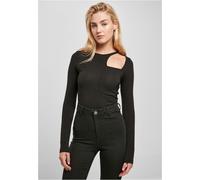 Urban Classics Ladies Organico Taglio Out Longsleeve Corpo Eineiler Asimmetrico