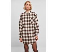 Urban Classics Ladies Oversize a Quadri Flanella Camicia Vestito Donna Boscaiolo