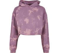 Urban Classics Ladies Oversize Breve Sbiancato Felpa con Cappuccio Pullover