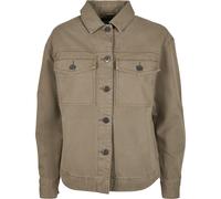 Urban Classics Ladies Oversize Maglia Giacca Camicia IN Jeans Fit
