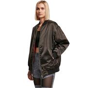 Urban Classics Ladies Oversize Raso Bomber Giacca Poliestere Raso Sciolto