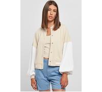 Urban Classics Giacca di mezza stagione crema / bianco, Taglia S