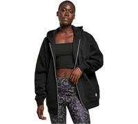 Urban Classics Ladies Oversized Zip Hoodie Donna Felpa Jogging Verde Oliva Taglia Extra