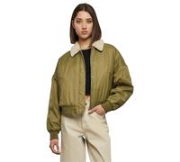 Urban Classics Ladies Pilot Bomber Jacket Giacca, Tiniolive/Sand, 4XL Donna