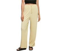 Urban Classics Ladies Plisse Pantaloni Loose Fit Passform Plissé-stoff Donna