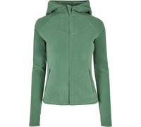 Urban Classics Ladies Polar Pile Felpa con Cappuccio e Zip Pullover Giacca di