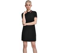 Urban Classics Ladies Polo Dress Donna Miniabito Nero L 100% Cotone