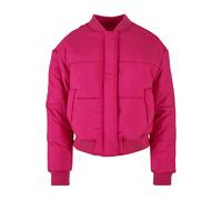Urban Classics Ladies Puffer Blouson Hibiskus Pink Taglia: XS | Bomber Outlet | Donna | Rosa